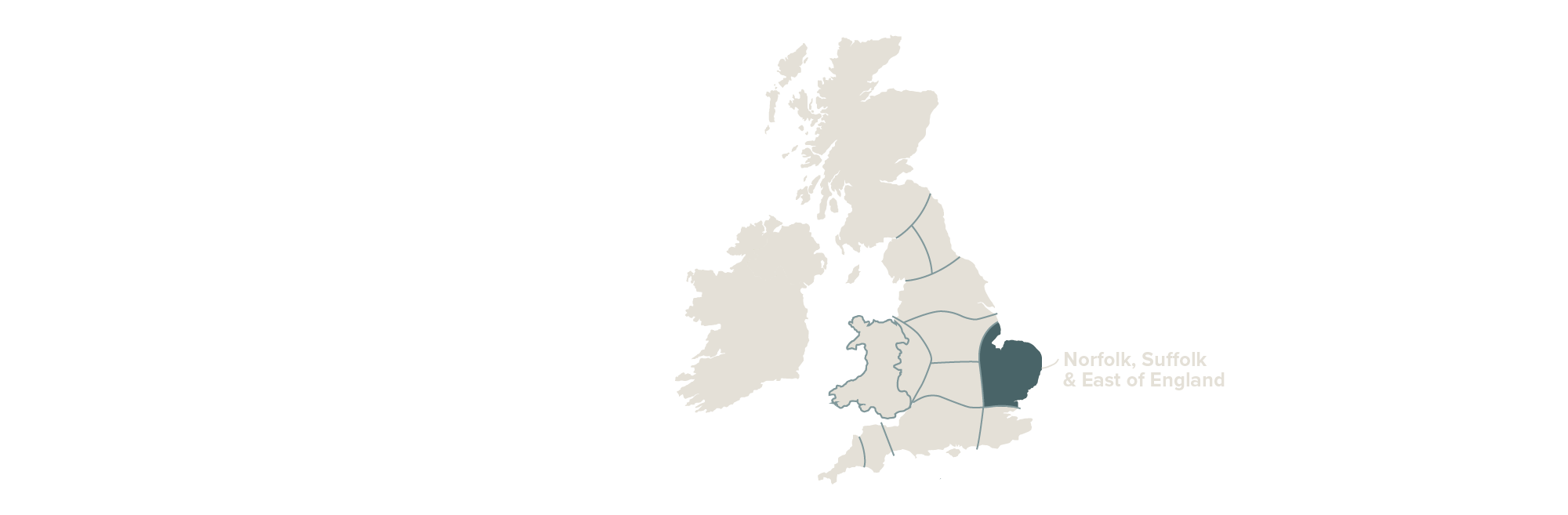 Map of the UK