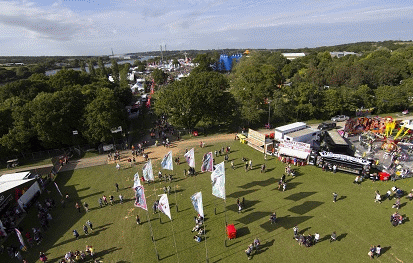 Ludlow Frühlingsfest und Marken Transport Festival